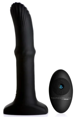 Thunderplugs - Anaal Vibrator Met Bewegende Schacht