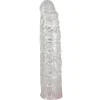 Transparante en verlengende penis sleeve