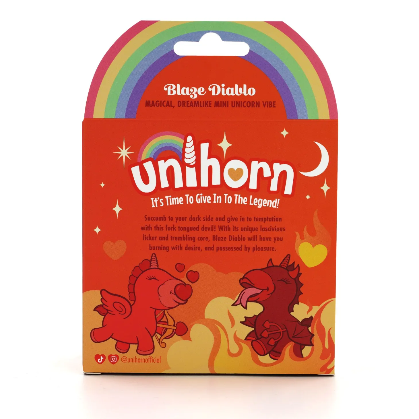 Unihorn - Blaze Diablo Vibrator - Rood