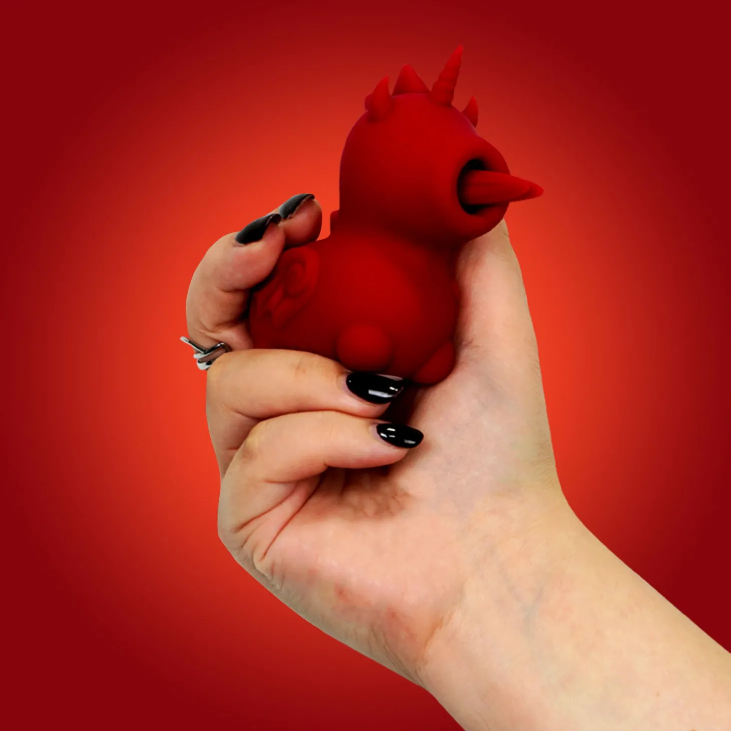 Unihorn - Blaze Diablo Vibrator - Rood