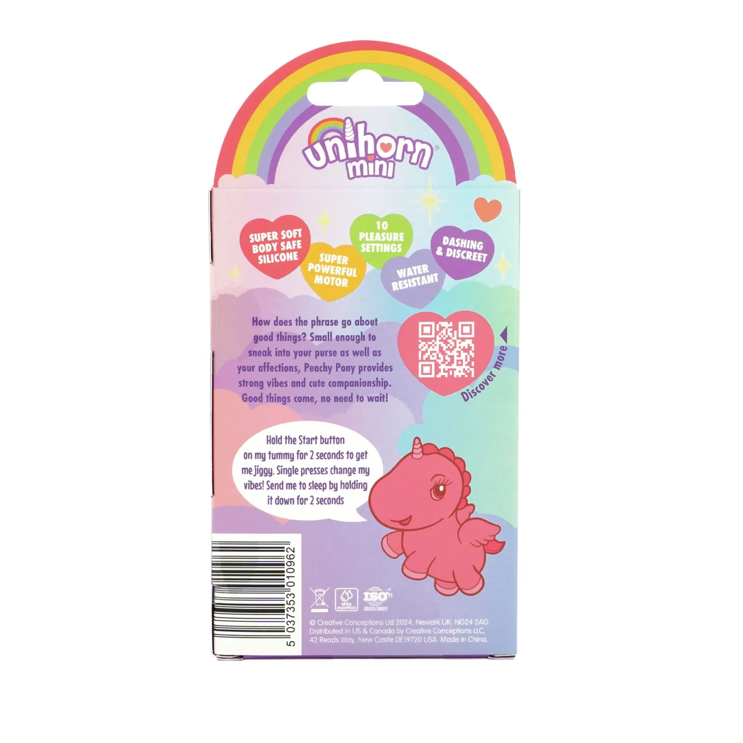 Unihorn - Mini Peachy Pony Vibrator