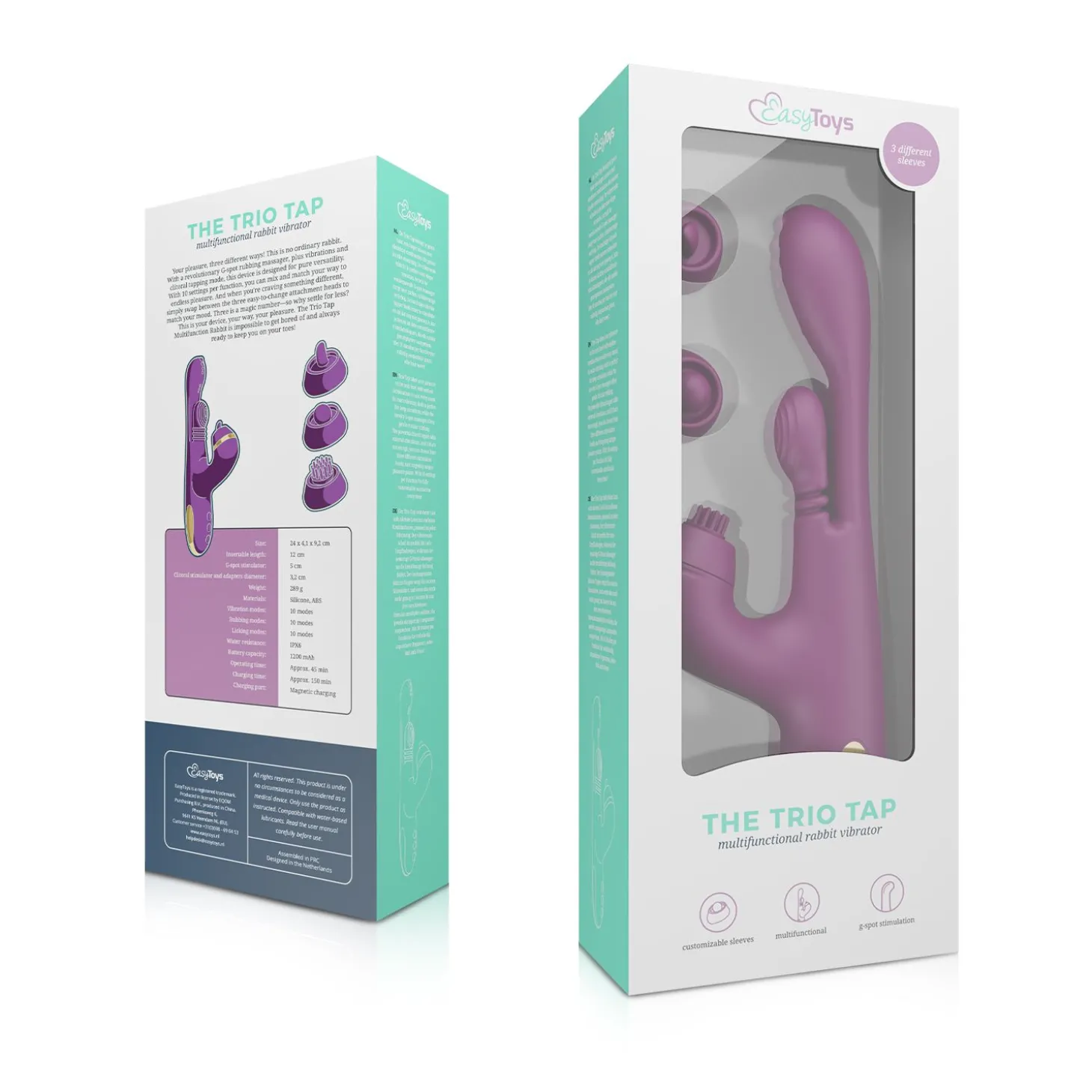Vibe Collection - Trio Tap - Multi-functionele Rabbit