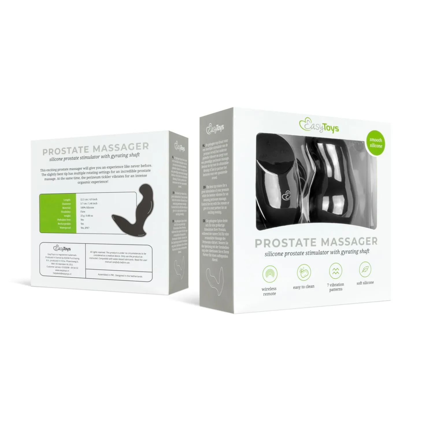 Vibrerende Prostaat Vibrator Met Draadloze Afstandsbediening