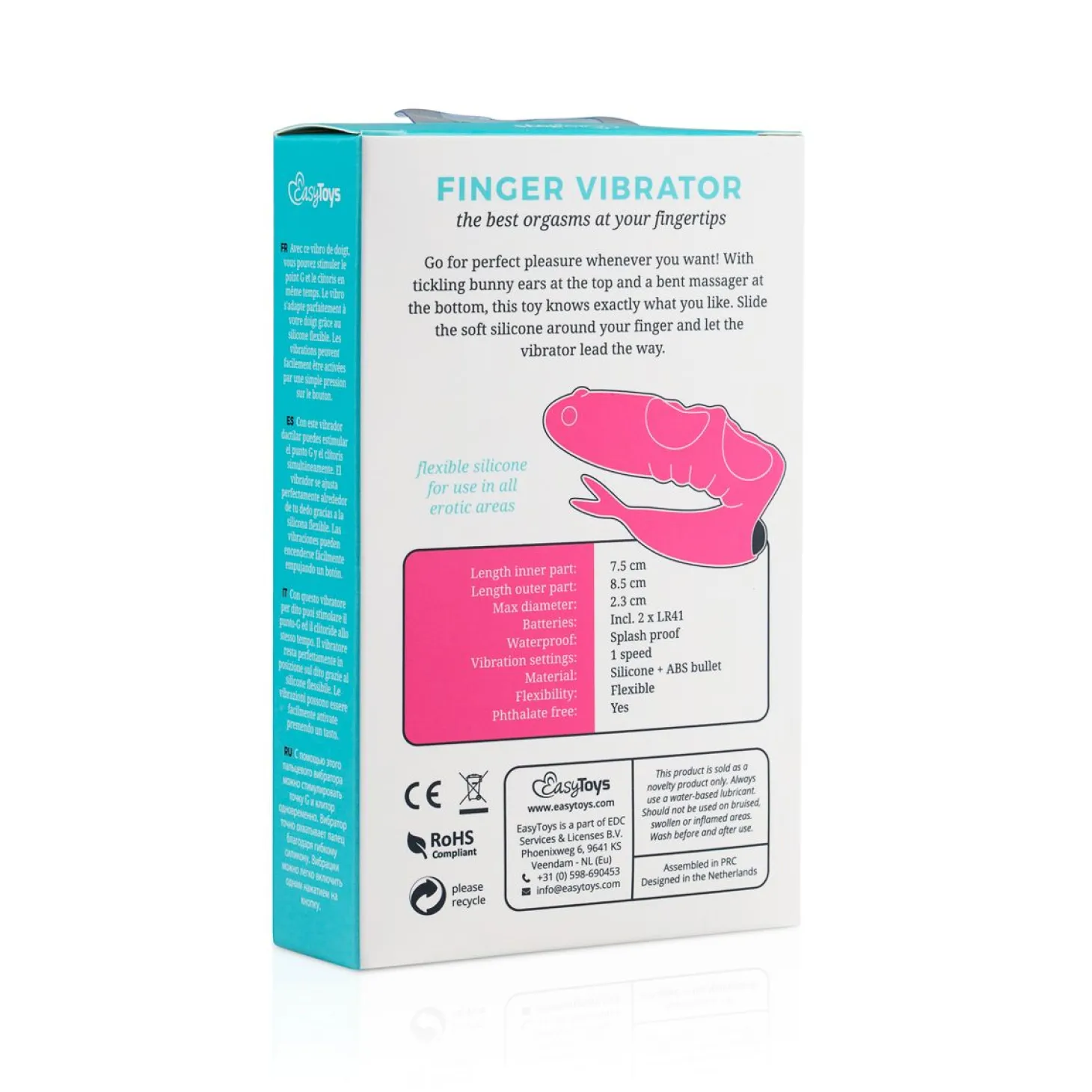 Vinger Vibrator - Roze