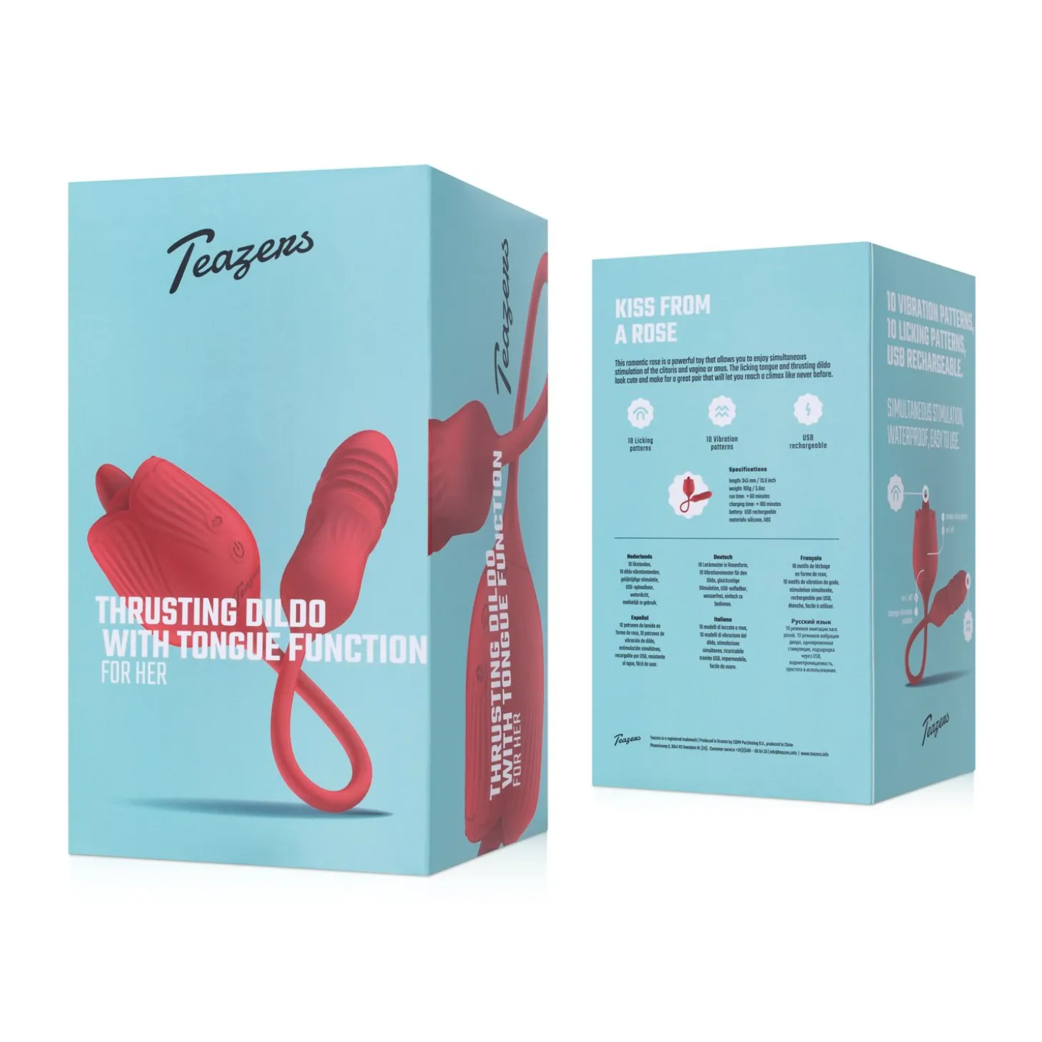 Voor Haar – Bloeiend Verlangen - Roos Vibrator