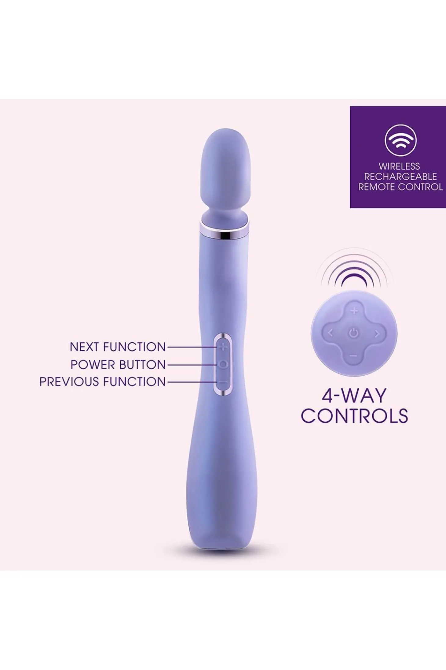 Wellness - Eternal Wand Vibrator - Lavender