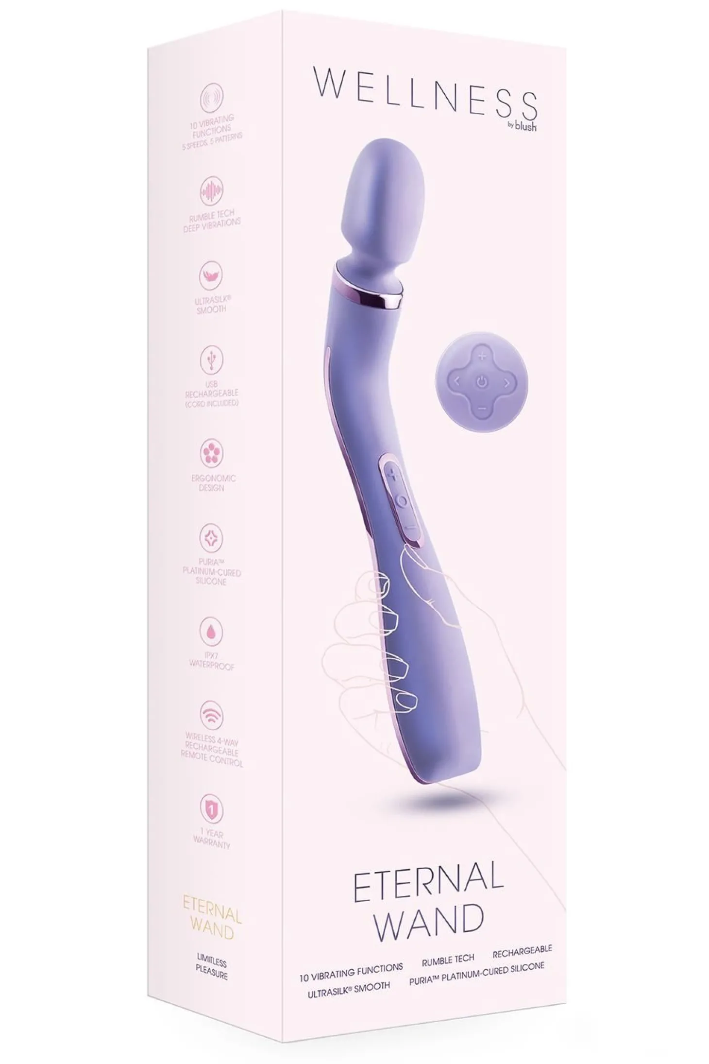 Wellness - Eternal Wand Vibrator - Lavender
