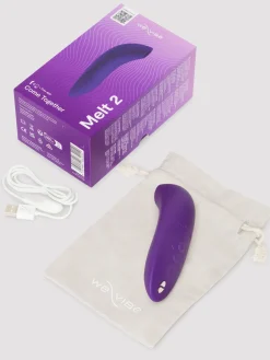 We-Vibe - Melt 2 App Controlled Clitorale Stimulator - Paars