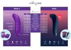 We-Vibe - Melt 2 App Controlled Clitorale Stimulator - Paars