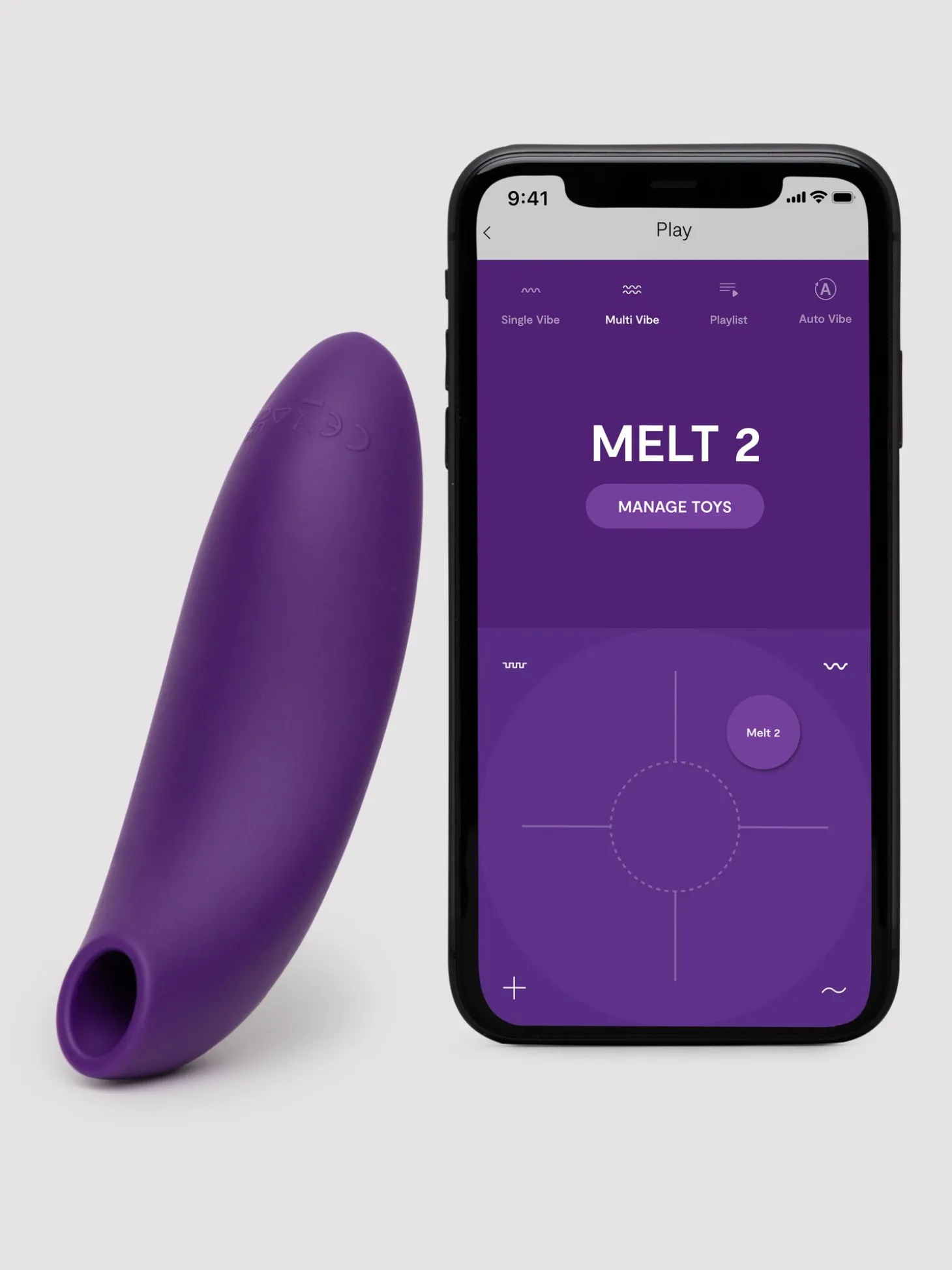 We-Vibe - Melt 2 App Controlled Clitorale Stimulator - Paars