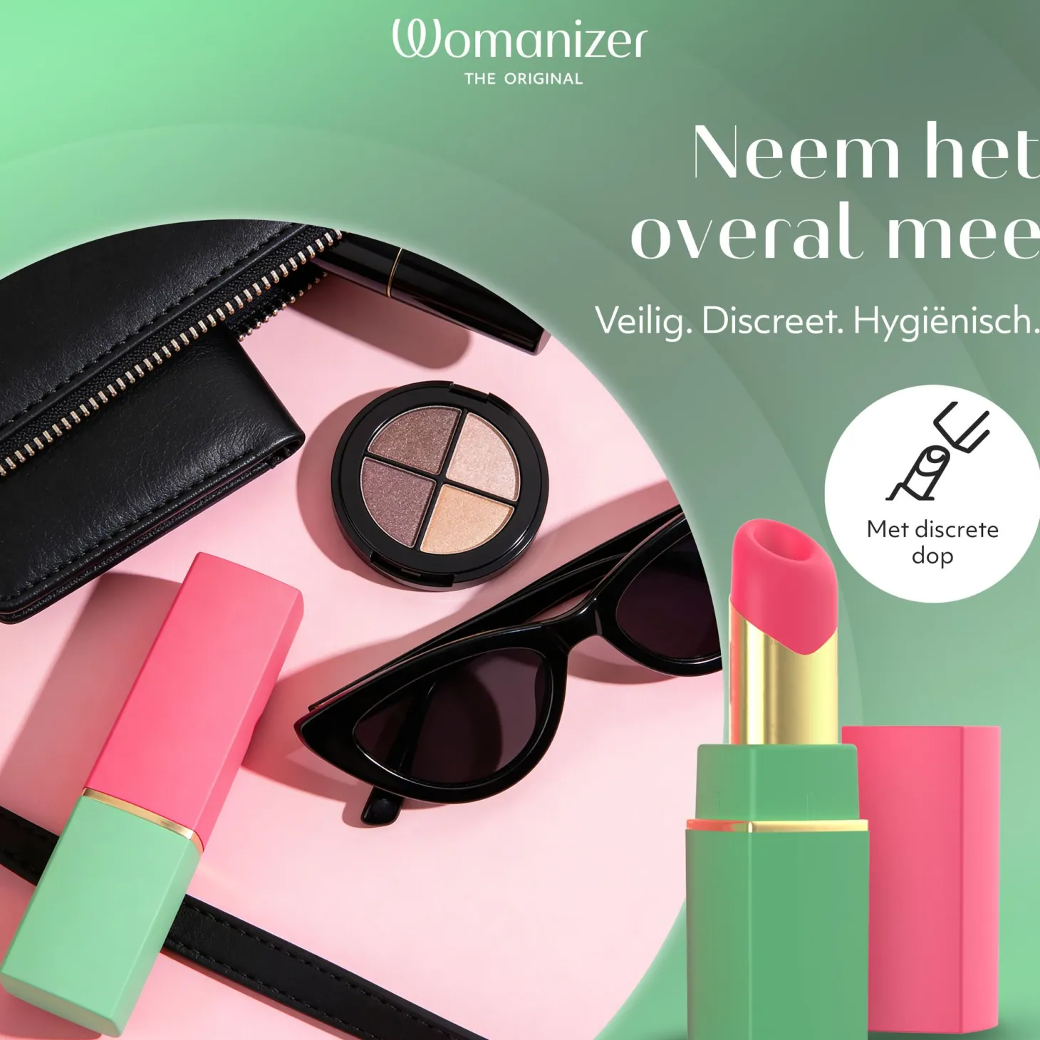 Womanizer - Beauty Lipstick Vibrator - Groen