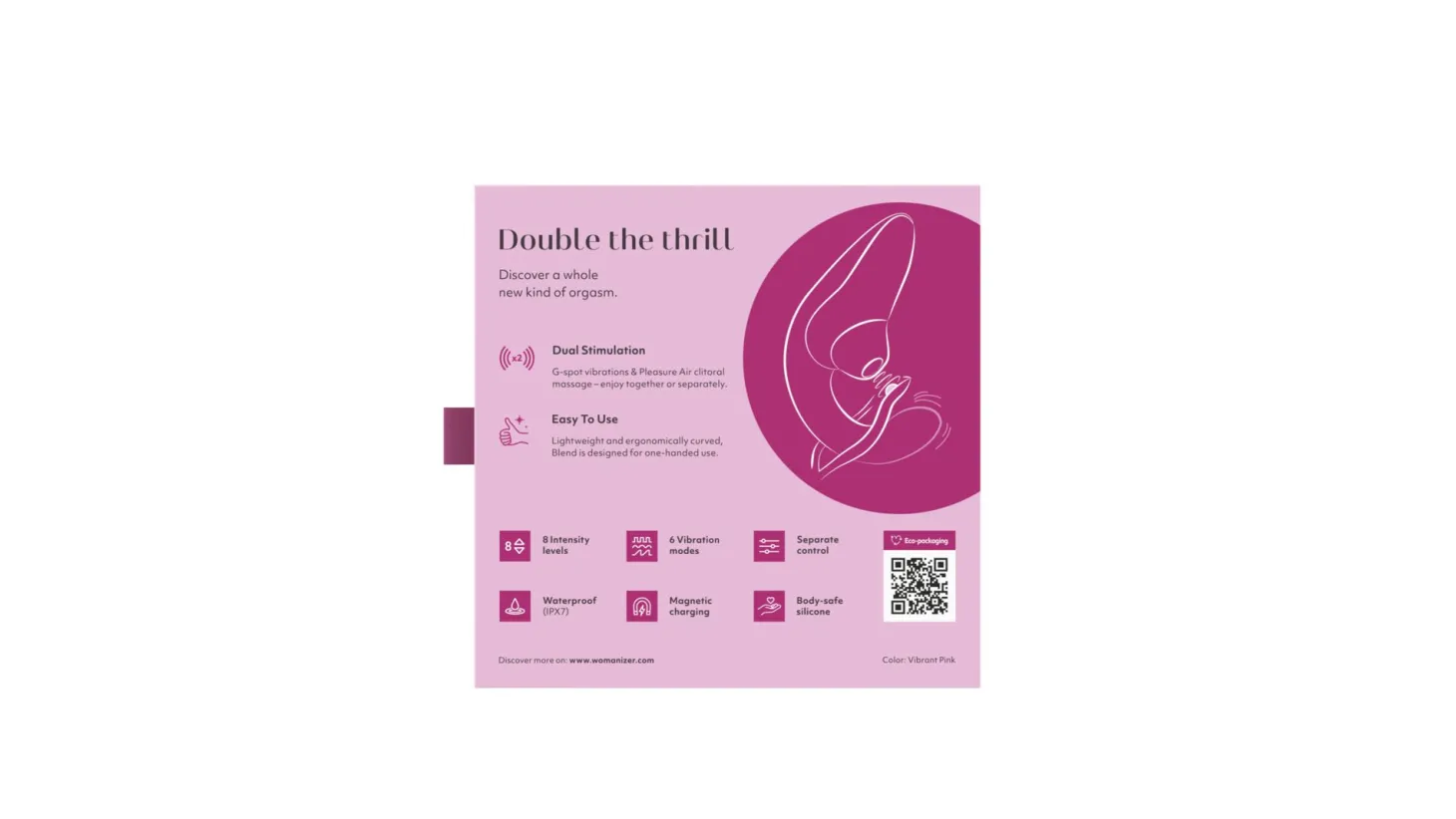 Womanizer - Blend - Vibrant Pink