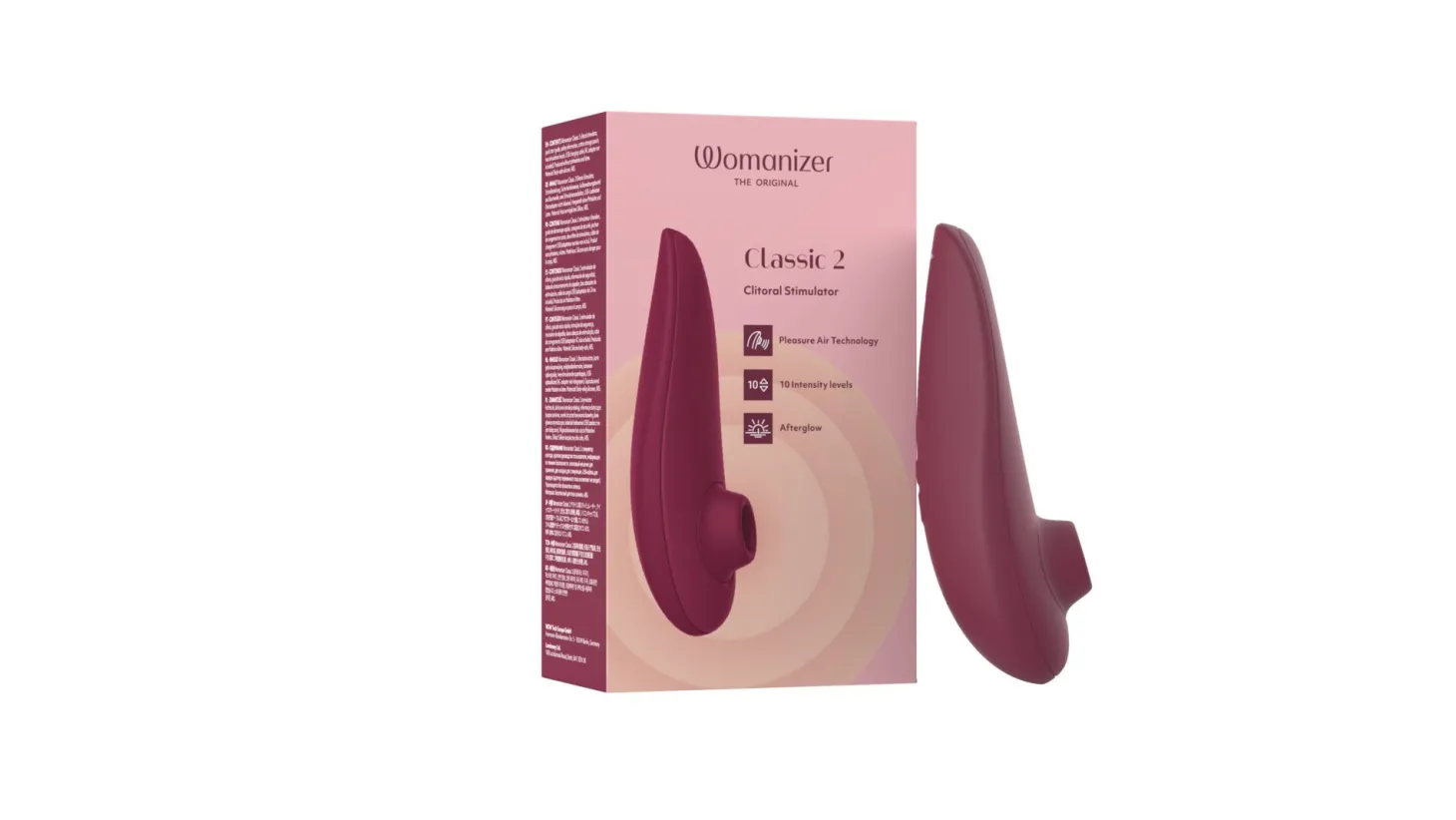 Womanizer Classic 2 Luchtdruk vibrator - Bordeaux