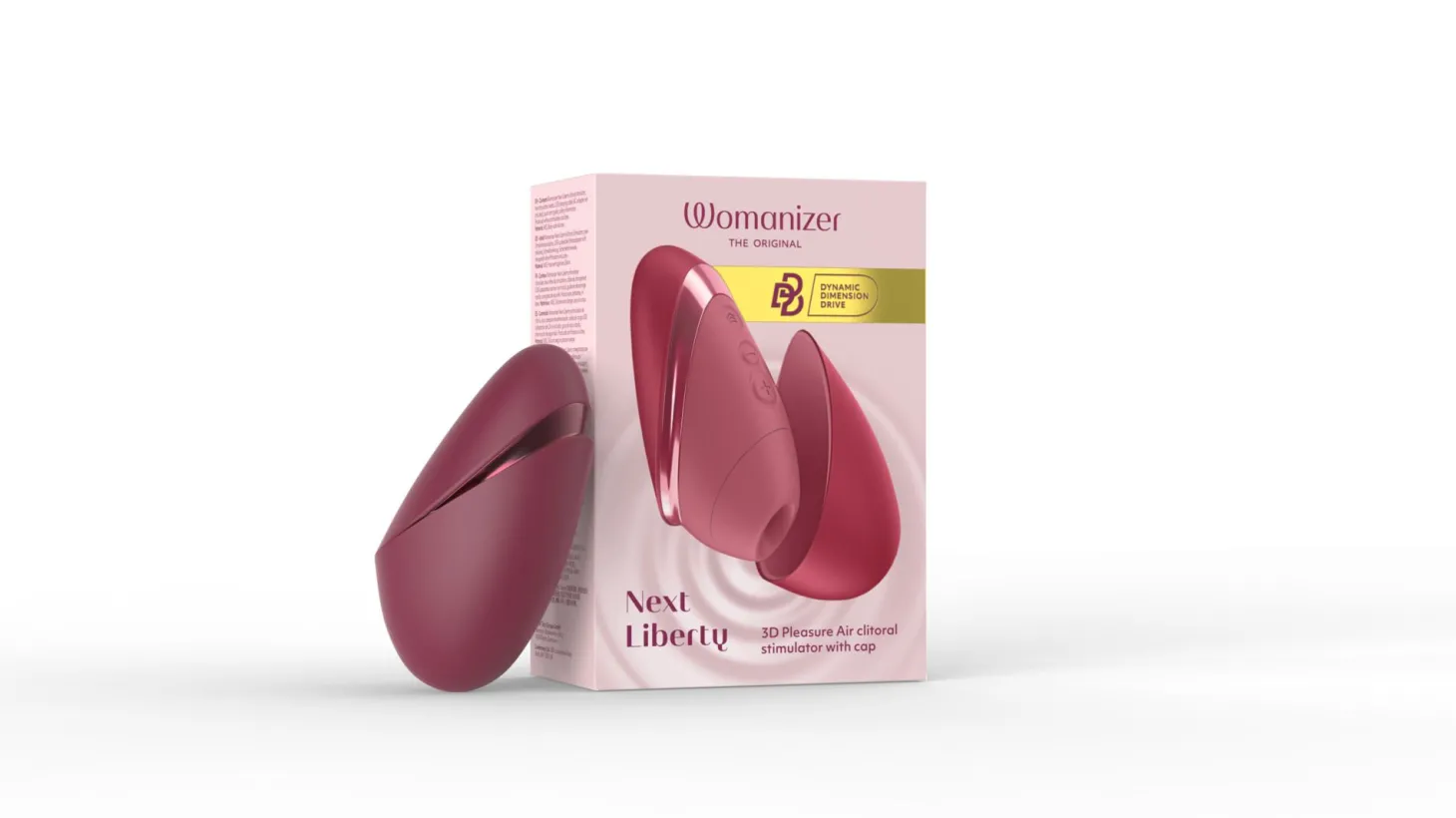 Womanizer Next Liberty Luchtdruk Stimulator - Vibrant Pink