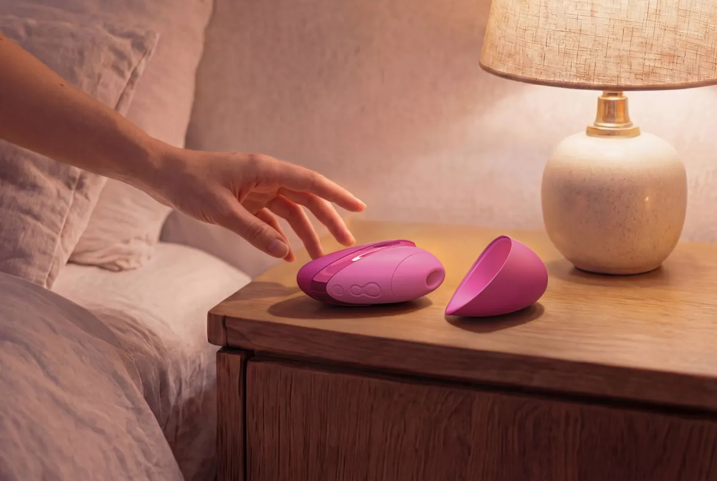 Womanizer Next Liberty Luchtdruk Stimulator - Vibrant Pink
