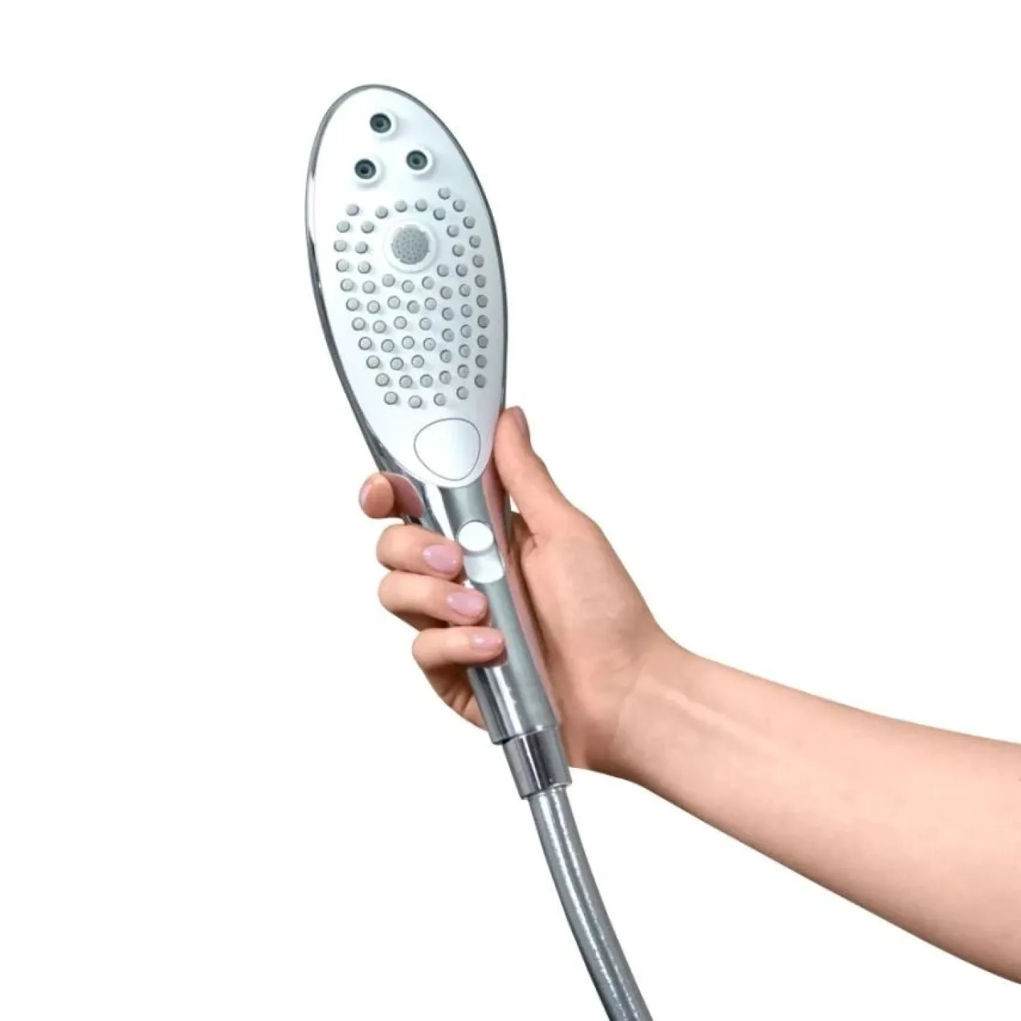 Womanizer Wave Douchekop - Chrome