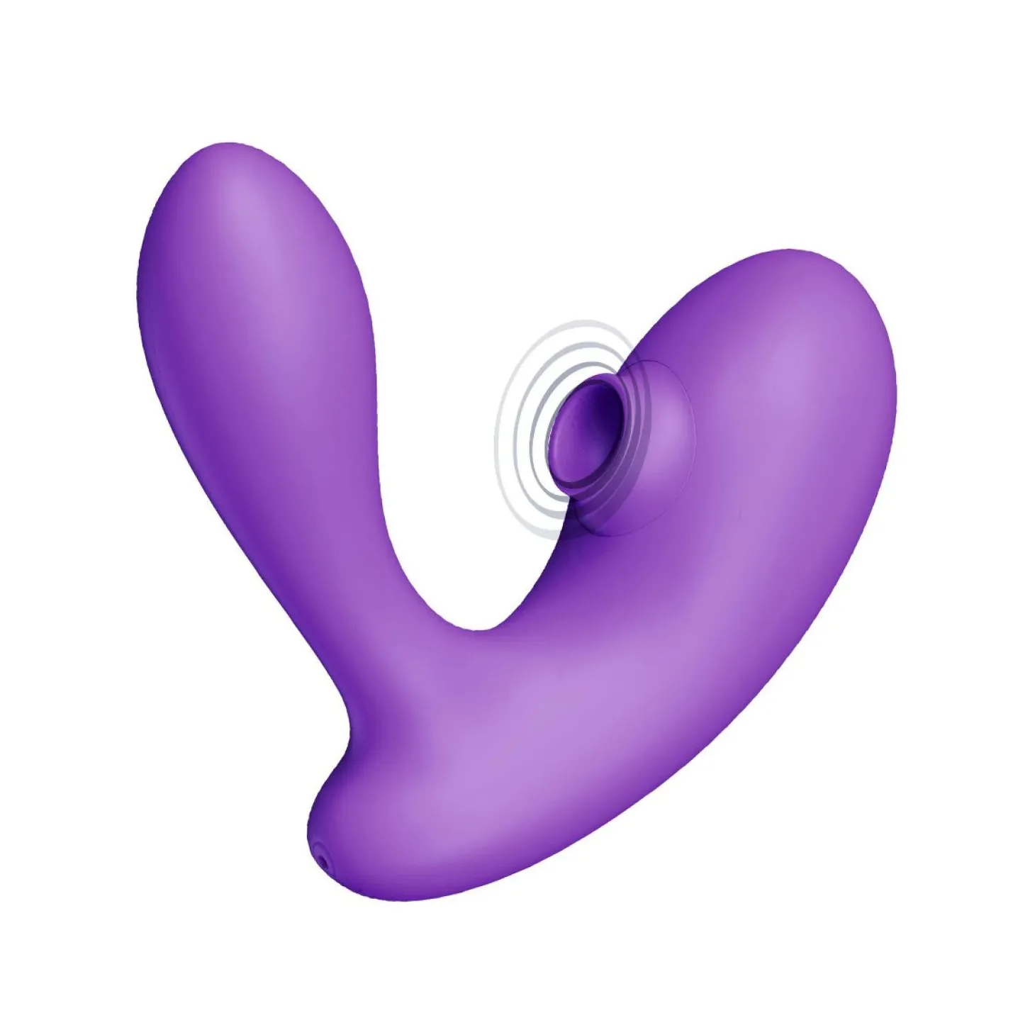 Xocoon - DuoVibe 1 Air Vibrator - Paars
