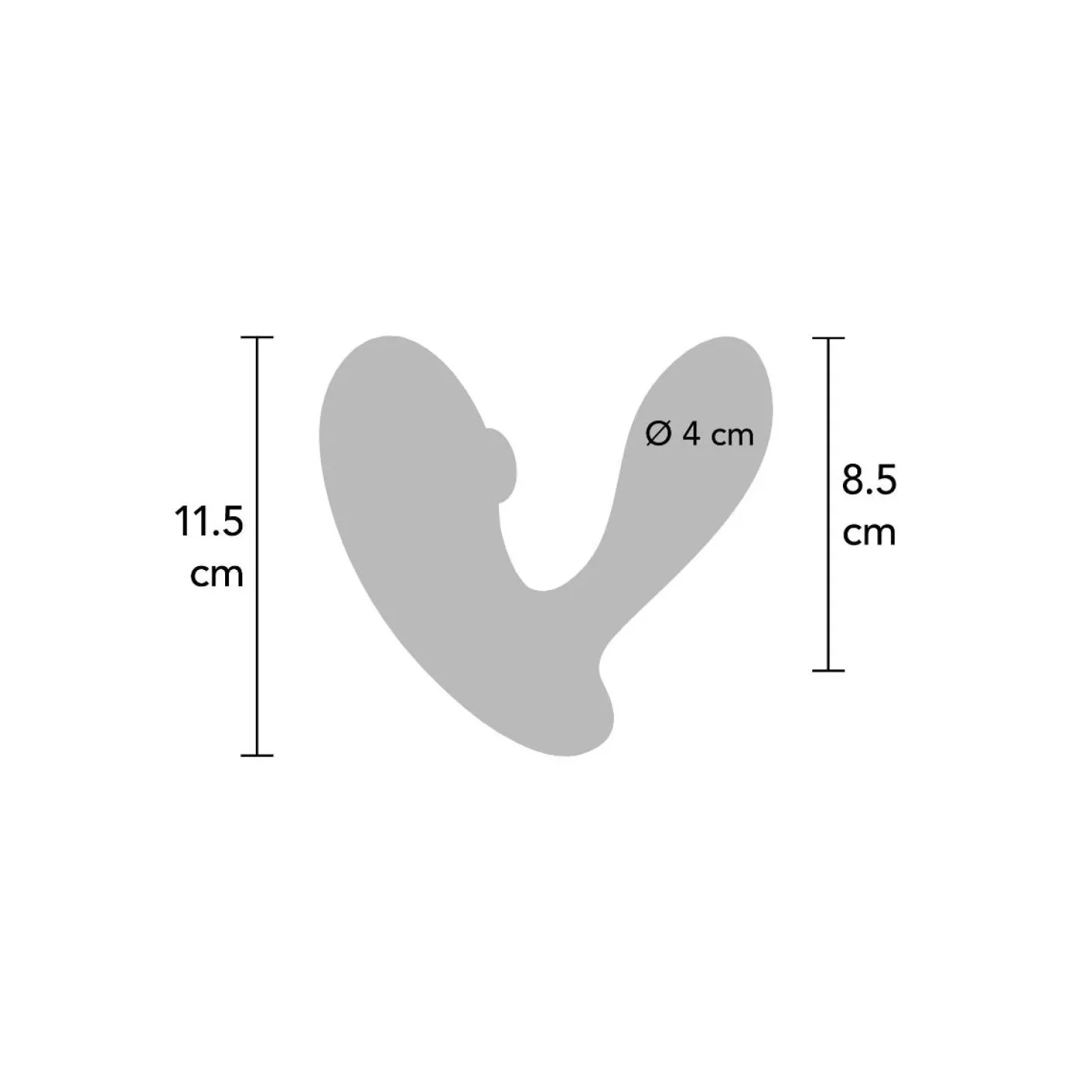 Xocoon - DuoVibe 1 Air Vibrator - Paars