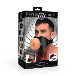 XR Brands - Ass Face Mouth Gag - Beige