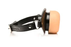 XR Brands - Ass Face Mouth Gag - Beige
