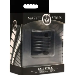 XR Brands - Ball Stack Ball Stretcher - Zwart