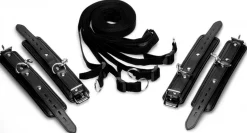 XR Brands - Bed Restraint Kit Bedboeien - Zwart