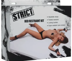 XR Brands - Bed Restraint Kit Bedboeien - Zwart