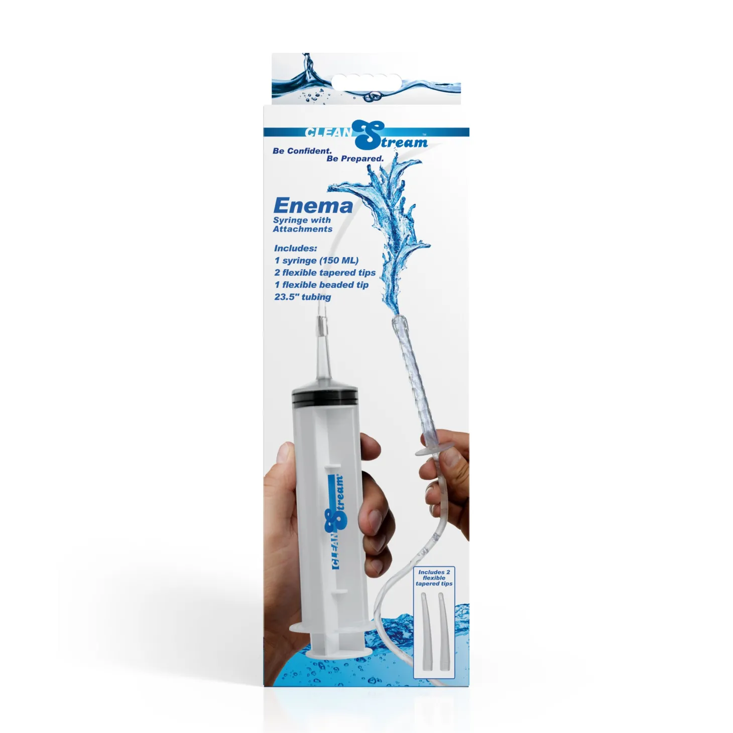 XR Brands - Enema Spuit met Accessoires - 150 ml