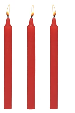 XR Brands - Fire Sticks Fetish Drip Kaarsen - Rood