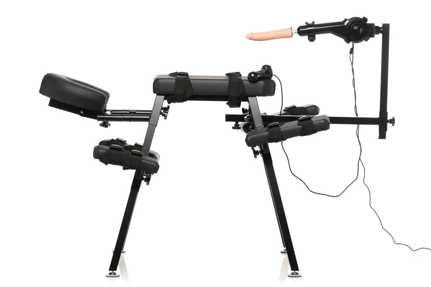 XR Brands - Obedience Bench Met Seksmachine - Zwart