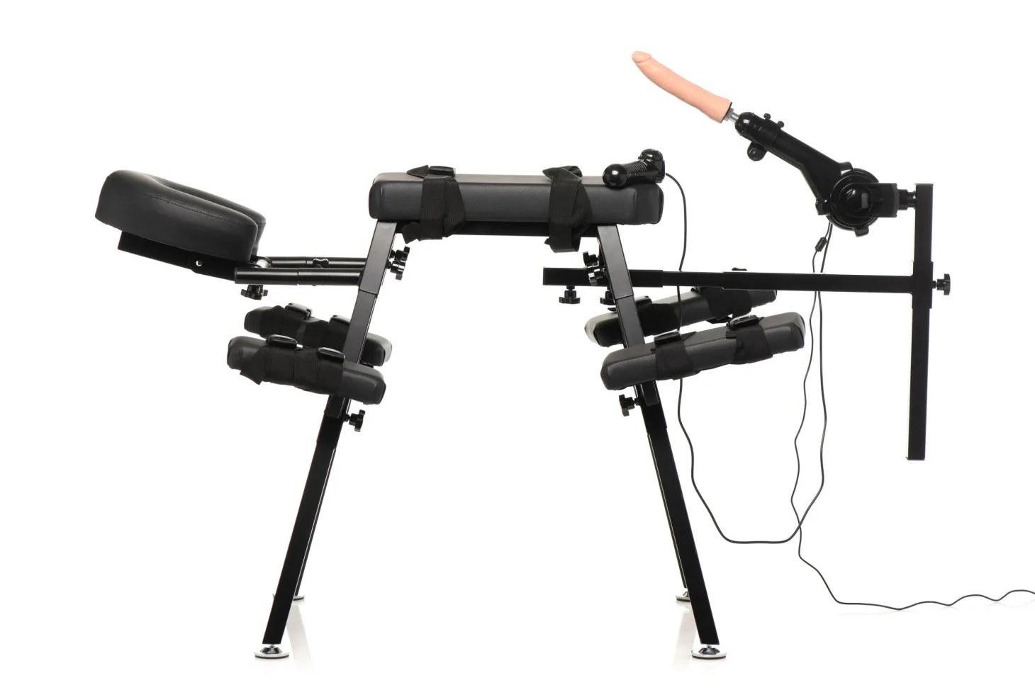 XR Brands - Obedience Bench Met Seksmachine - Zwart