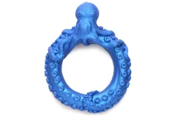 XR Brands - Poseidon's Octo-Ring Siliconen Penisring - Blauw