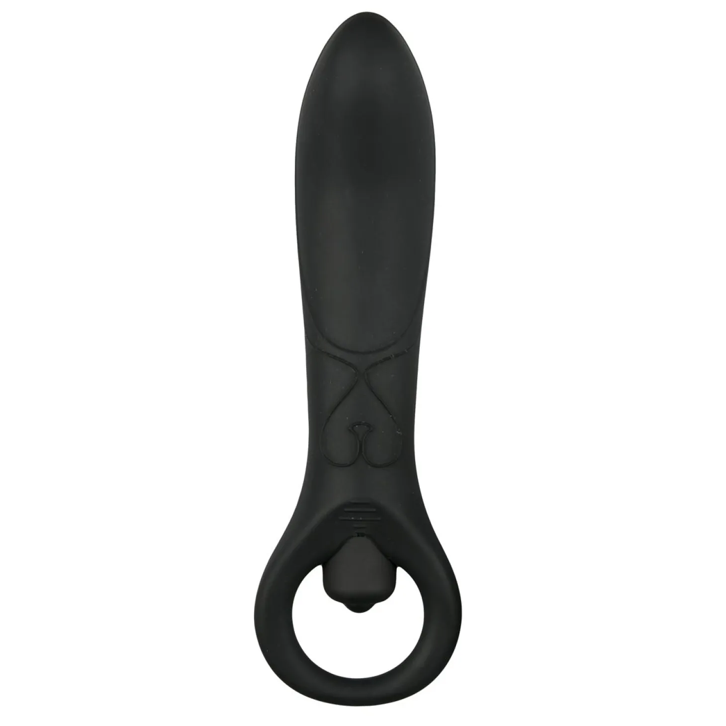 Zwarte Anaal Vibrator - 15,5 cm