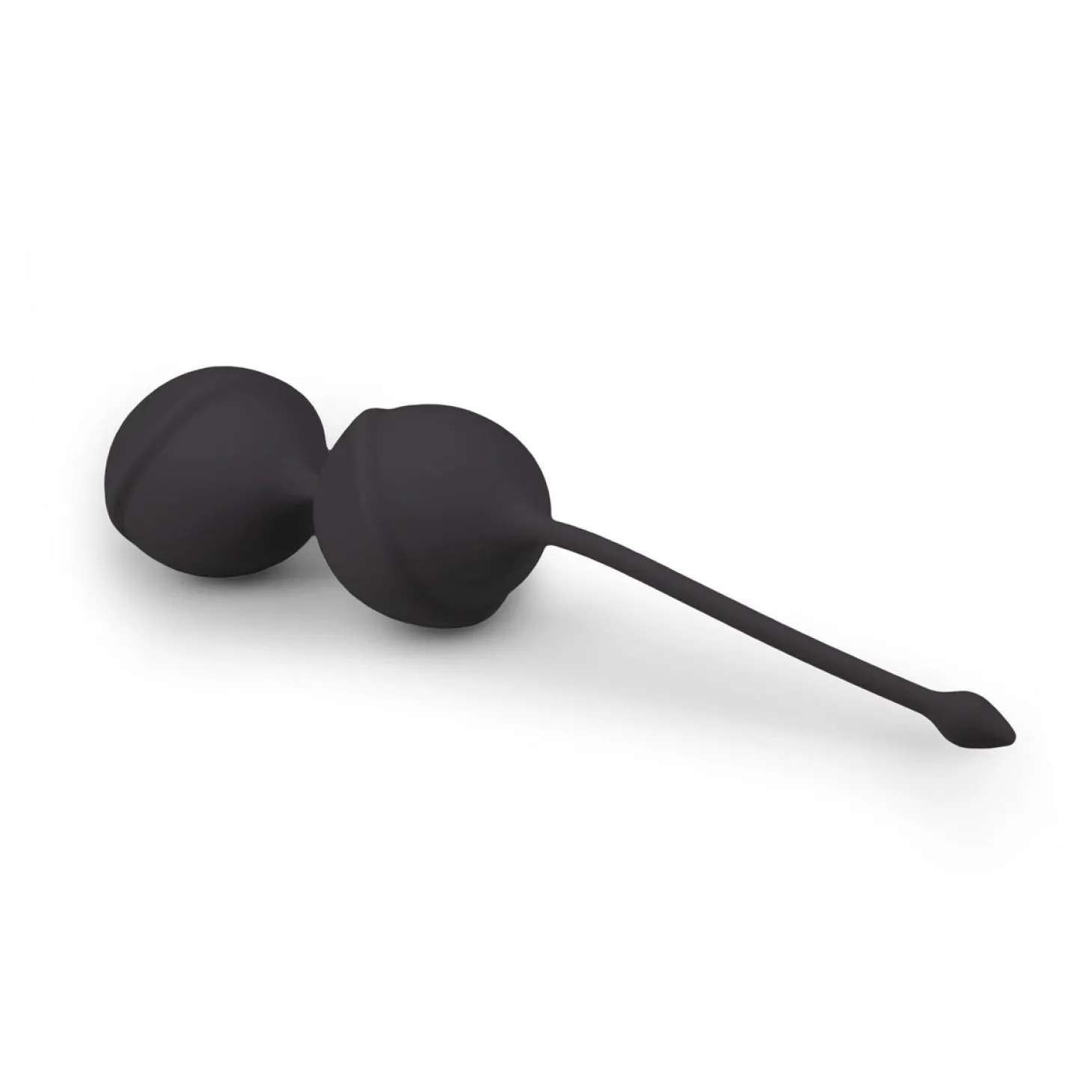 Zwarte dubbele vaginaballetjes