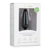 Zwarte medium buttplug met handvat