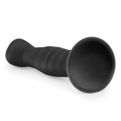 Zwarte Siliconen Dildo Met Zuignap - 14 cm