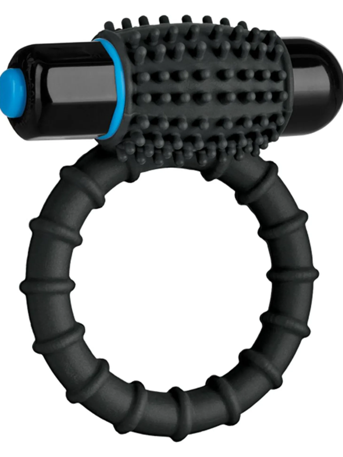 Zwarte Vibrerende Cockring